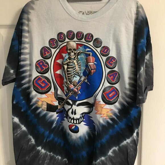 Grateful Dead NY - Hockey XL T Shirt NEW  LB2 - Picture 1 of 5